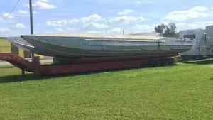 50' RACE BOAT Hull Cougar  CATAMARAN ALUMINUM Skater GO FAST POPEYES BOAT
