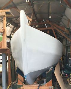 Partially complete 26ft stich/glue tug, professionally designed by Sam Devlin