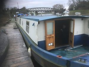 65 foot Dutch style canal boat