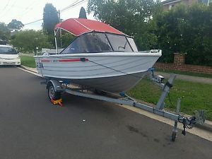 aluminium boat 2003 ally craft 410 insider.