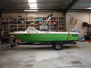 STEJCRAFT 5.2 METERE/ RUNABOUT WITH  EVINRUDE 70 VRO