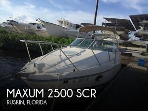 2001 Maxum 2500 SCR