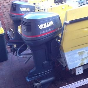 Outboard motors twin yamaha 115HP saltwater series