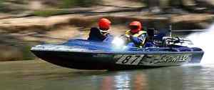 Ski Race Boat