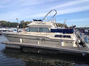 Searay 40" SR 355 Fly bridge statesman aft cabin cruiser