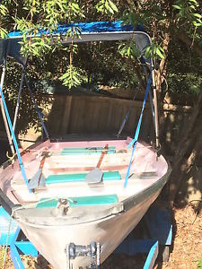Fibre glass boat