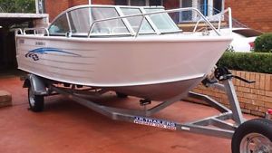 Brand New Bowrider-Boat and Registered Trailer (No Motor) - 5.2m Long x 2M Beam