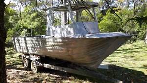 Aluminium Boat unfinished project