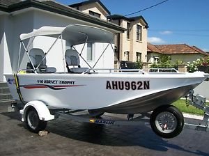 Quintrex 440 Hornet Trophy 2014 TS Aluminium Boat