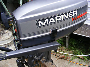 SEALION 2.5mtr TINNY ALUMINIUM WITH A 3.3HP MARINER OUTBOARD MOTOR