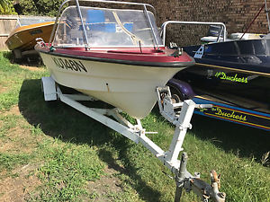 14FT Savage With Trailer, Selling Cheap! First To See Will Buy!