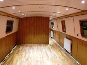 Brand New Sailaway Lined 60' x 12' Widebeam Canal Boat