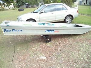 Tinny Bluefin Tinoo 3.75M meter.With a 6 HP mercury