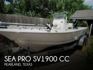 2008 Sea Pro SV1900 CC
