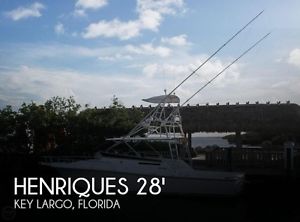 1997 Henriques 28 Express Sport Fisherman