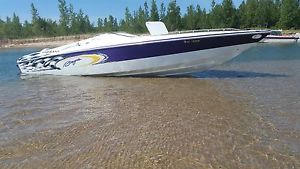 2001 Baja Outlaw 33ft 496 H.O not scarab fountain hustler donzi cigarette
