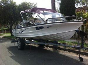 quintrex aluminium boat 16 ft