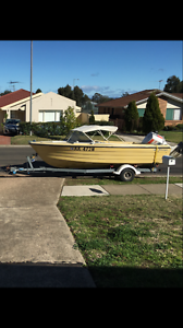 4.9m Fiberglass Boat 175hp