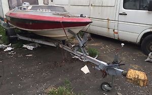 Dateline Bikini 15ft Ski Boat, 85HP Suzuki Power Trim/Tilt, Snipe B/B Trailer