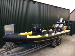 RIBCRAFT 7.8 TWIN ENGINED RIB