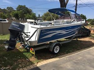 2005 FOUR SEASONS 5.3M WIND SEEKER SS & 90 HP YAMAHA Engine