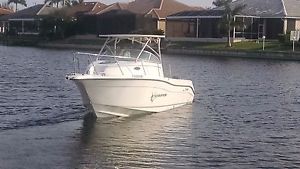 2005 seaswirl/striper 2601 wa twin yamaha fourstroke