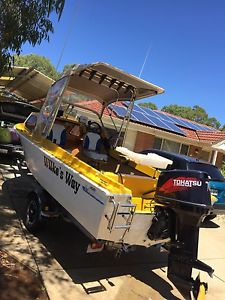 17 foot fishing boat not Haines or quintrex sea Viking