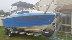 Yalta 189 half cabin 140hp