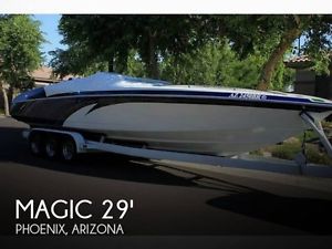 2008 Magic Wizard 29 Open Bow Mid Cabin