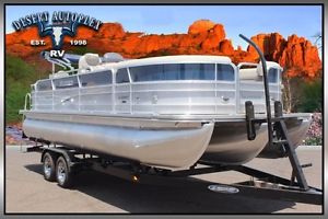 2016 Forest River Marine 2.75 Performance Package Pontoon Boat 150HP Merc Brand New