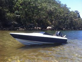 Haines Hunter 1600so ski boat with 150hp Mercury outboard. Speed / Fishing