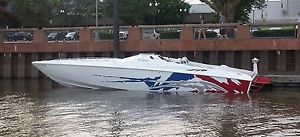 2003 36ft Baja Outlaw SST w/reliable 496ho's Make a offer!!