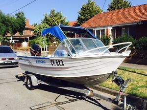 SAVAGE 4.3m 40hp Mercury - NO RESERVE AUCTION