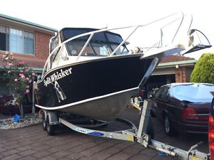 aluminium boat 6.1m 140 Suzuki