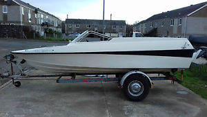 SPEED BOAT 15ft VOLVO PENTA INBOARD RUNNING PROJECT