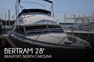 1977 Bertram 28 Flybridge Cruiser Used