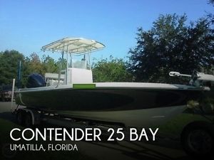 2014 Contender 25 Bay