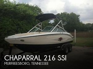 2011 Chaparral 216 Ssi Used