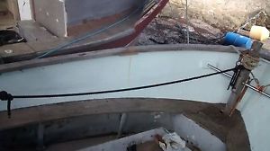 30ft x12 ferrow cement fishing boat great enginexbox and boat