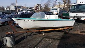 Mid Sixties Duratech Neptune Aluminum Runaboat with Trailer