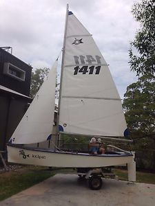 Sailboat - 13ft wooden dinghy