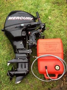 2010 Mercury 15hp Shorftshaft Outboard Boat Engine Four-Stroke RIB Infatable