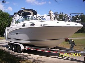 2006 Sea Ray 260 Sundancer One Owner (199hrs) Generator Freshwater Lake Orlando