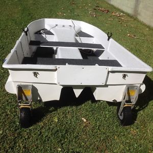 3m fibreglass catamaran dingy / tender