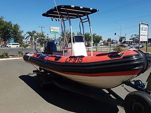 Gemini 2005 5.5 Rib Inflatable Yamaha 115hp