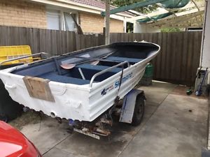 Quintrex 4m Aluminium Boat