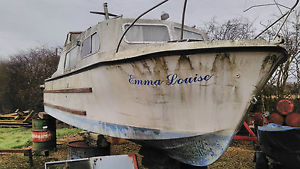 PROJECT VIKING 23 4 BERTH RIVER CRUISER.INBOARD BMC 1.8 DIESEL ON A LEG NO BSS
