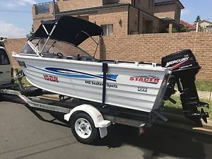 quintrex 440 stacer seahawk sports 2006