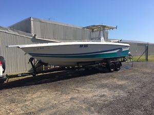 1996 Baja Sport Fisher Centre Console 10m, 33ft twin 150 mercury's