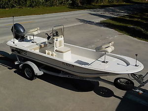 LIKE NEW- 2014 CAROLINA SKIFF JV17 CC BAY BOAT YAMAHA 4-STROKE WARRANTY 47 HOURS